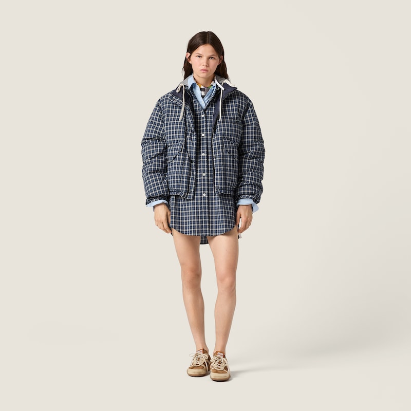 Chemise en flanelle à carreaux