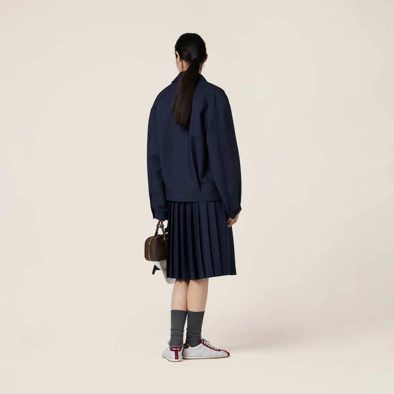 모헤어 블루종 재킷