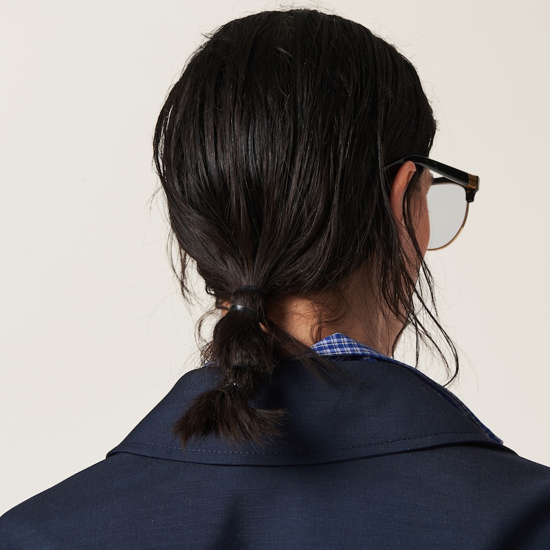 모헤어 블루종 재킷