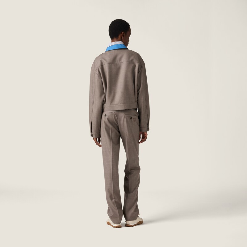 Blouson en gabardine