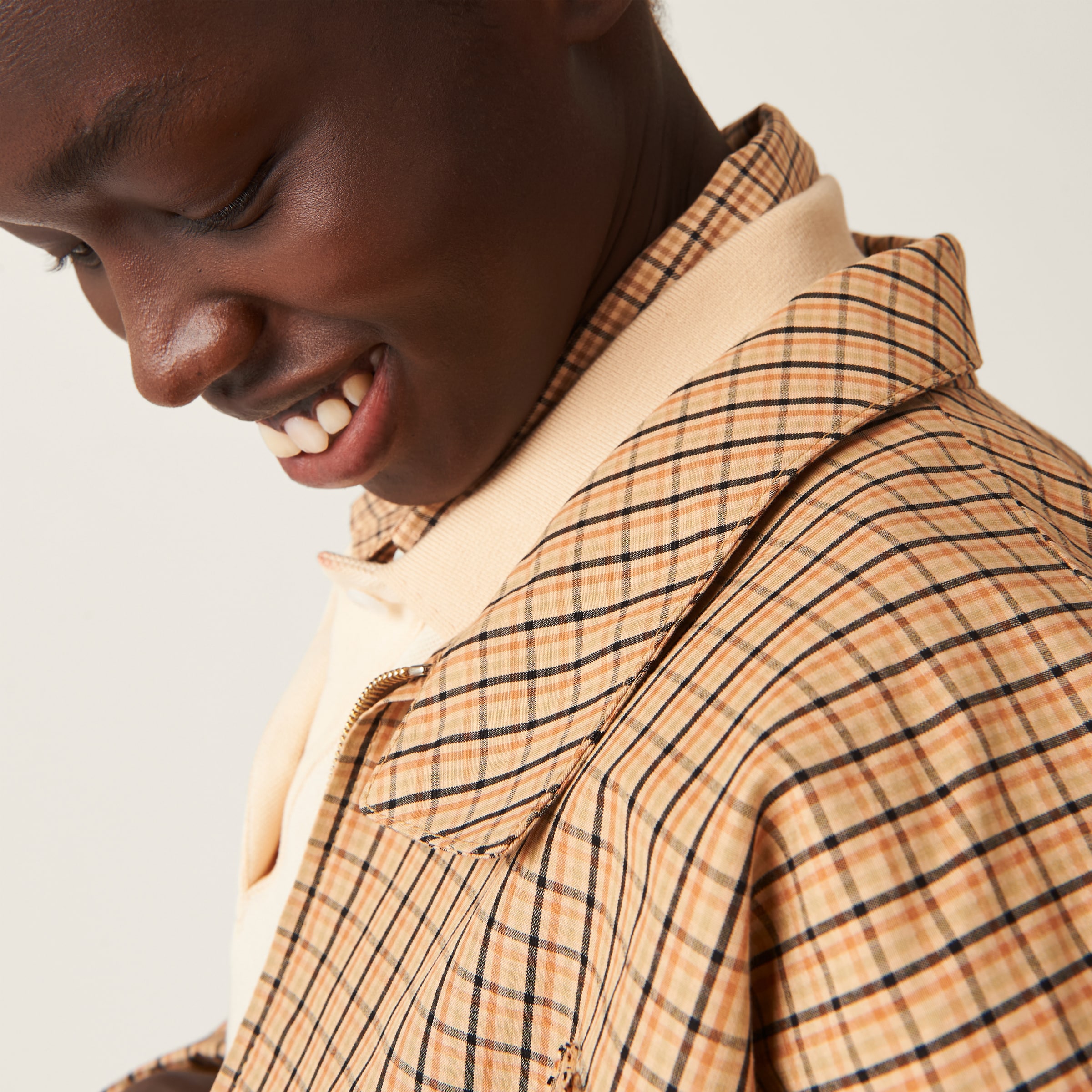 Cord Checked Canvas Blouson Jacket | Miu Miu Cord Checked Canvas Blouson Jacket | Miu Miu