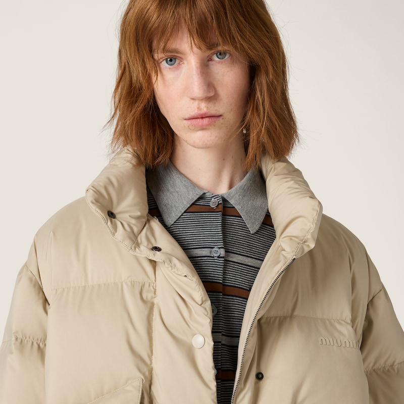 기능성 퐁제 다운 재킷