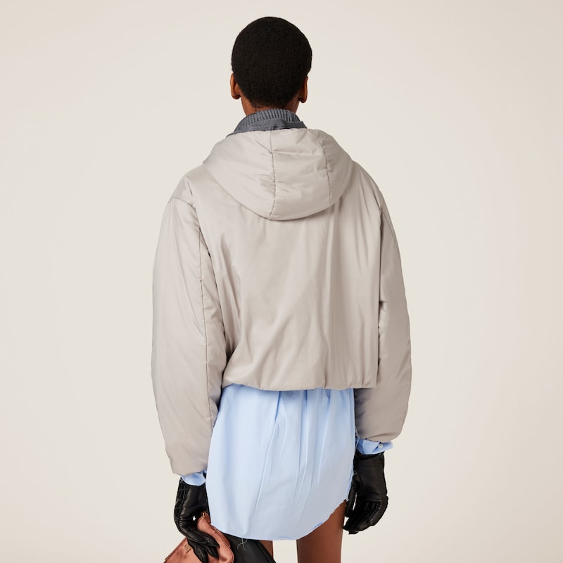 Veste en pongé technique