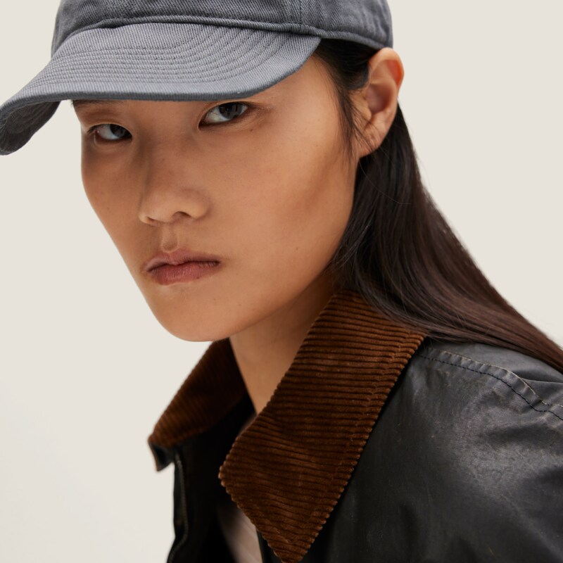 Bomber en popeline finition résine