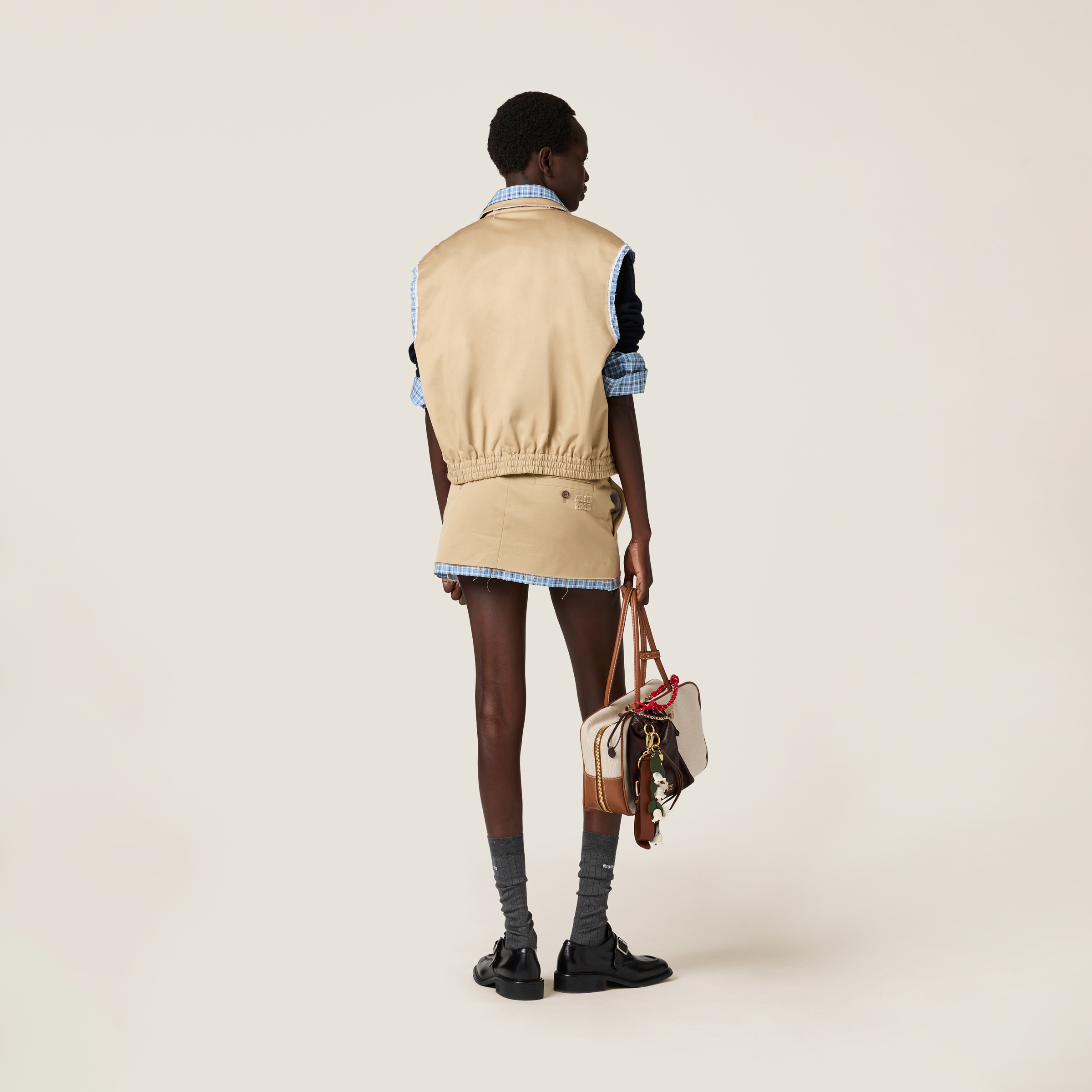 Miu Miu Chino Vest In Cord