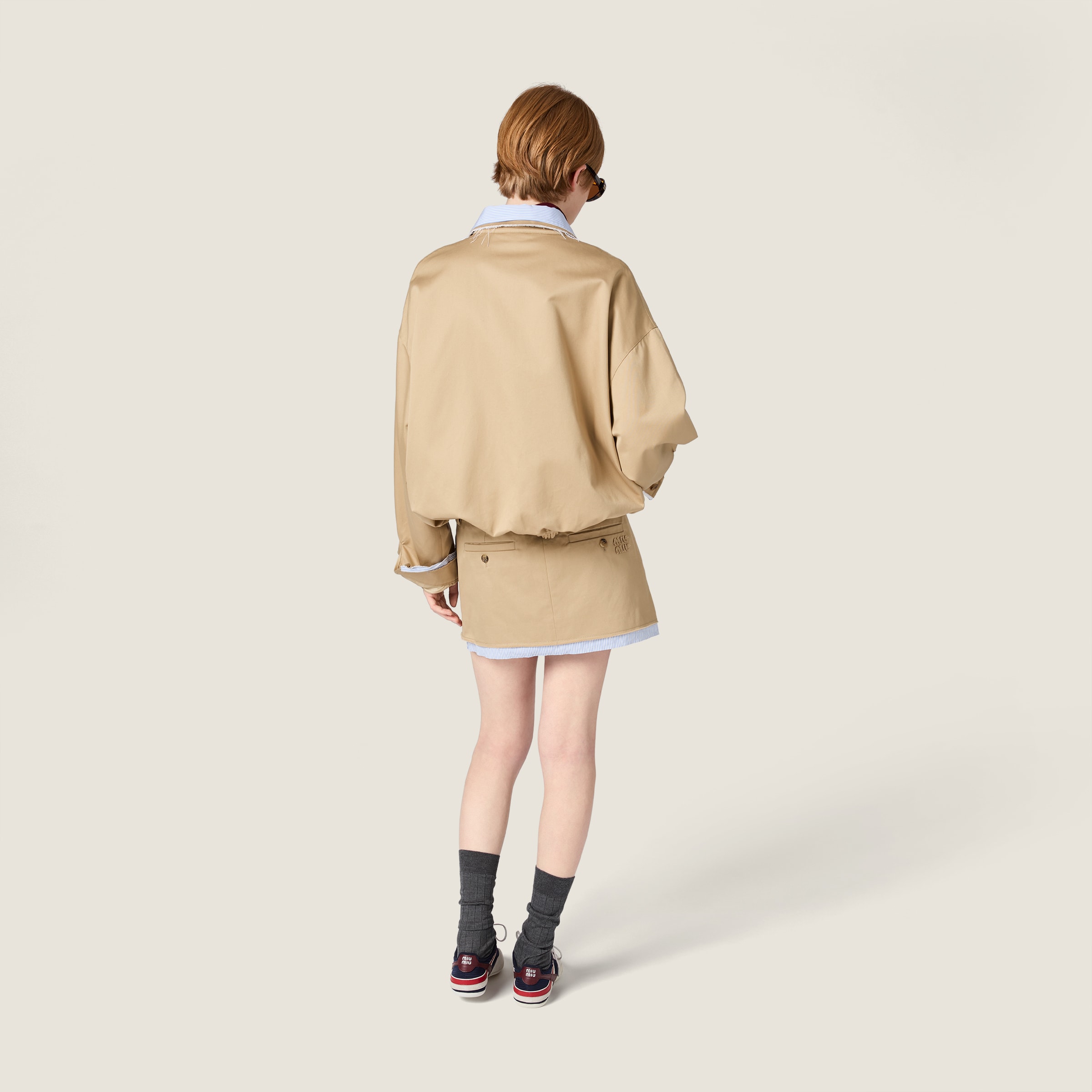 Chino blouson jacket - thumbnail 3