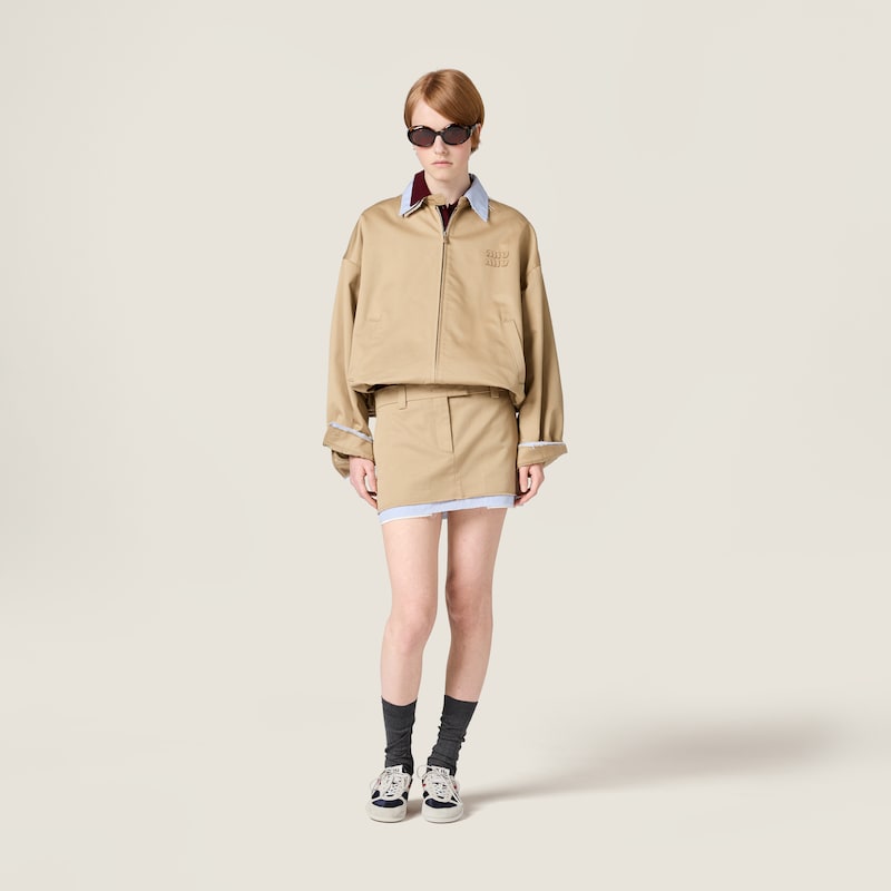 Chino blouson jacket