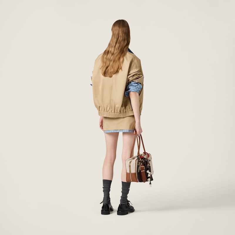 เสื้อแจ็กเก็ตบลูซงผ้าชิโน