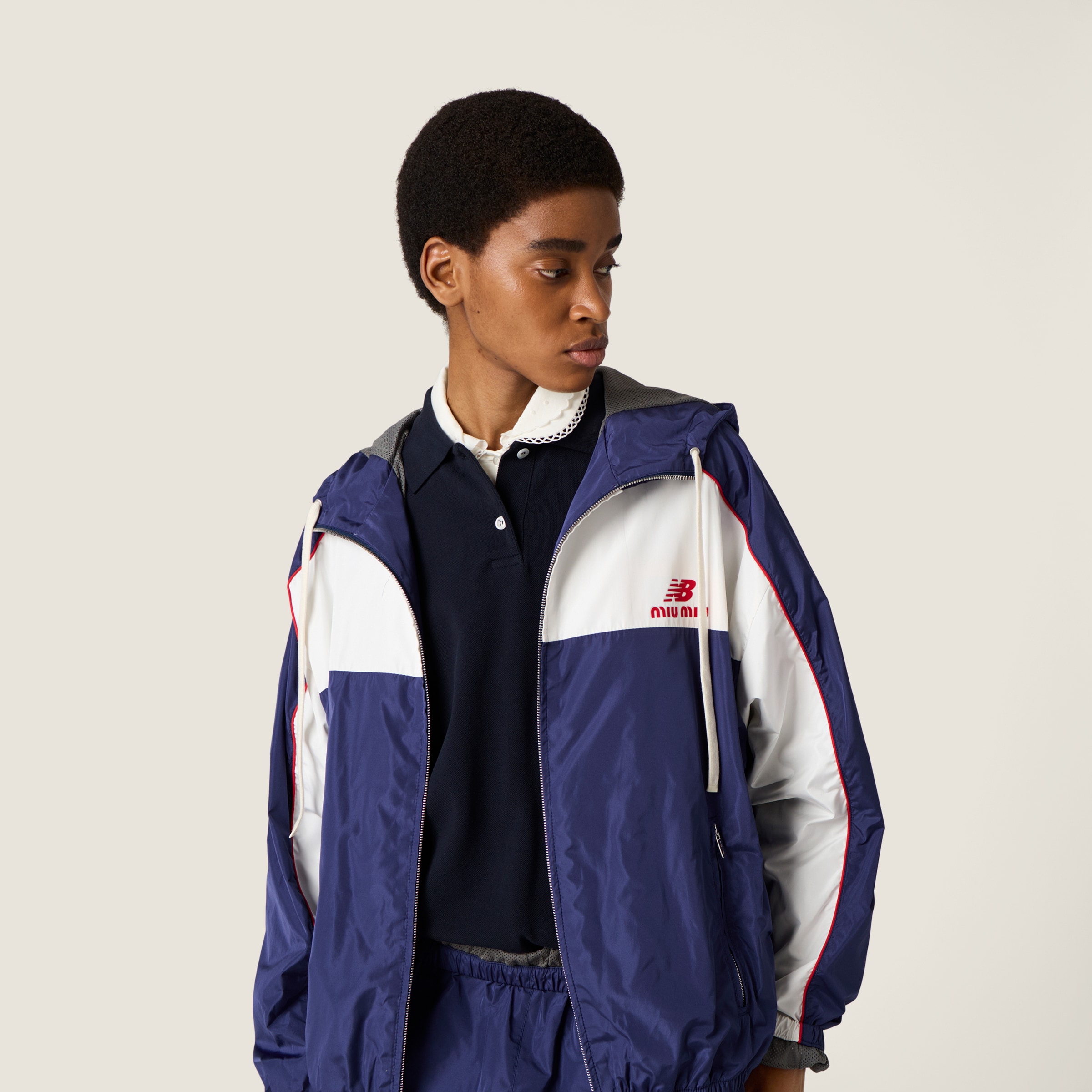 テクニカル ポプリン フーディジャケット - コレクション