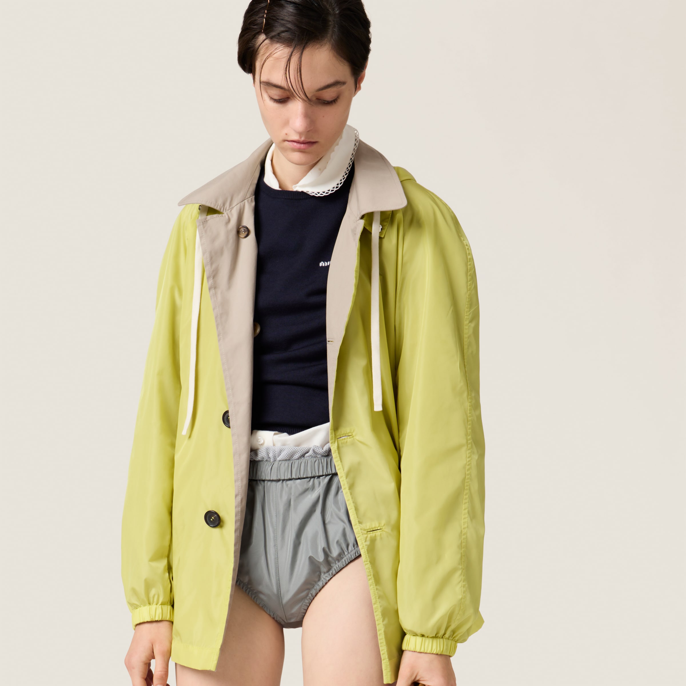 【セットアップ可・最後1点】MiuMiu パナマジャケット 三越伊勢丹 | MIU MIU/ミュウミュウ通販 | パナマコットン