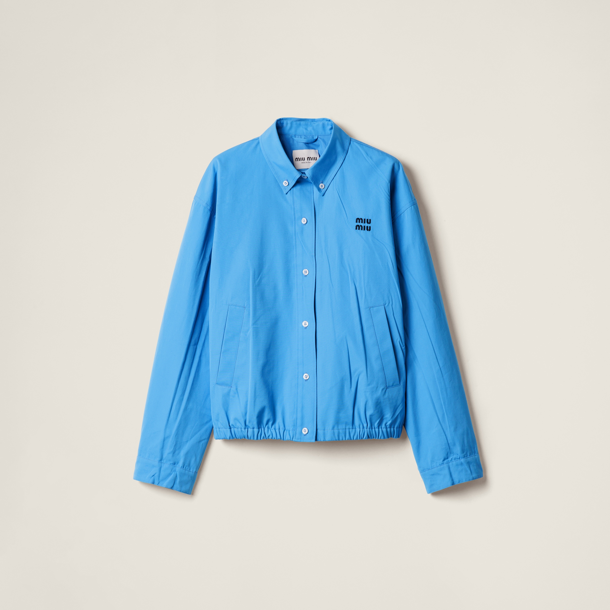 Light Blue Denim Shirt | Miu Miu