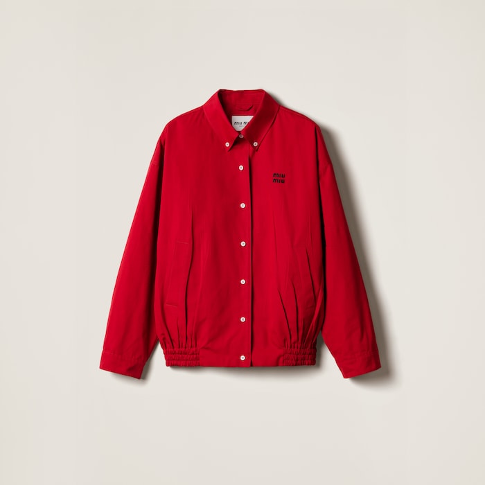 ジャケット MiuMiu JACKET (ML1264SOOO1BMS F0D56) MIU MIU - ミュウミュウ MIU MIU ダウンジャケット レディース