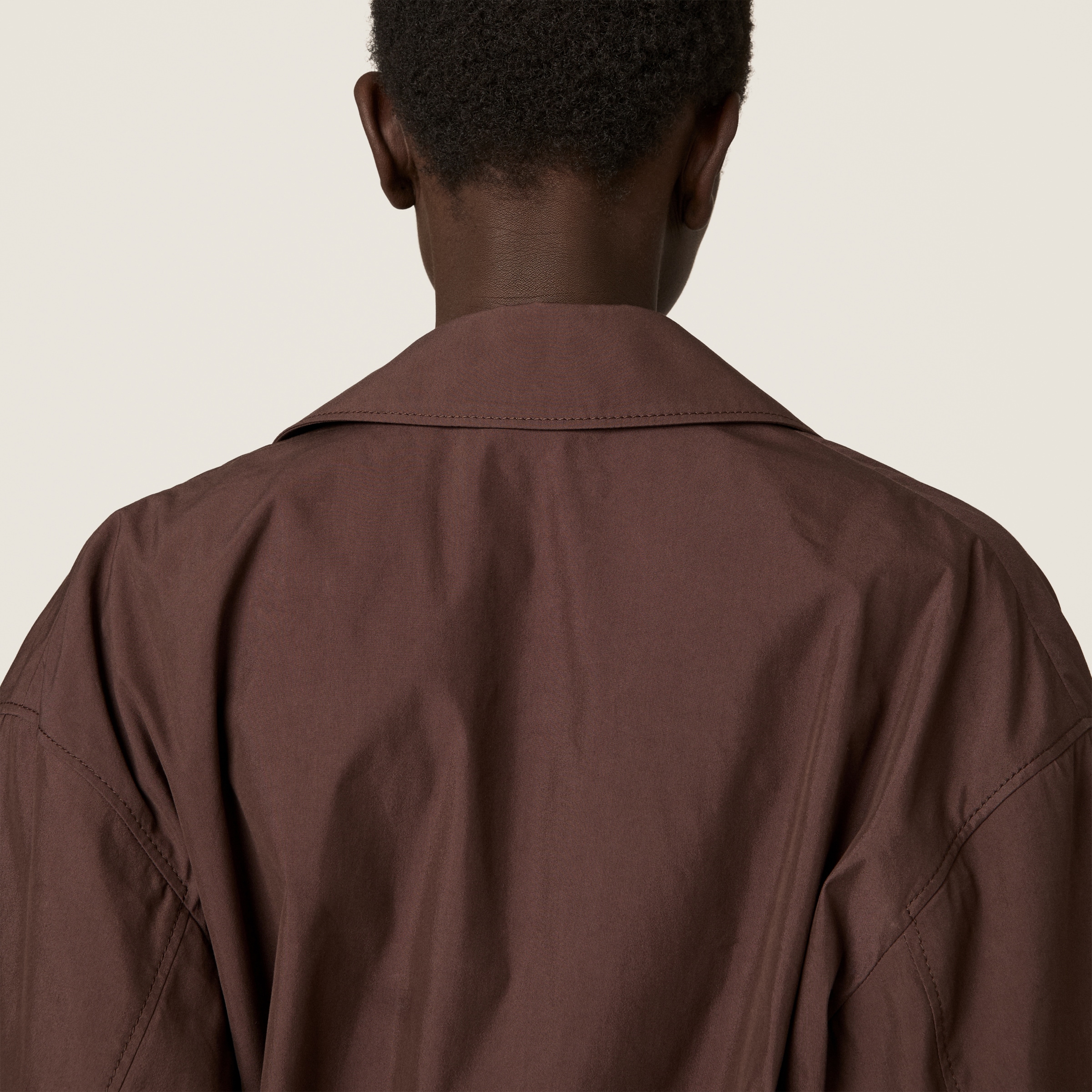 Miu Miu Panama Cotton Blouson Jacket