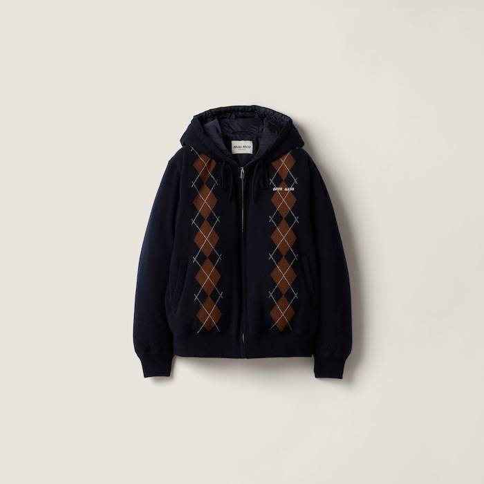 【archive】miu miu オンブレチェックステンカラーコート 42 伊製 archive】miu miu オンブレチェックステンカラーコート 42 伊製