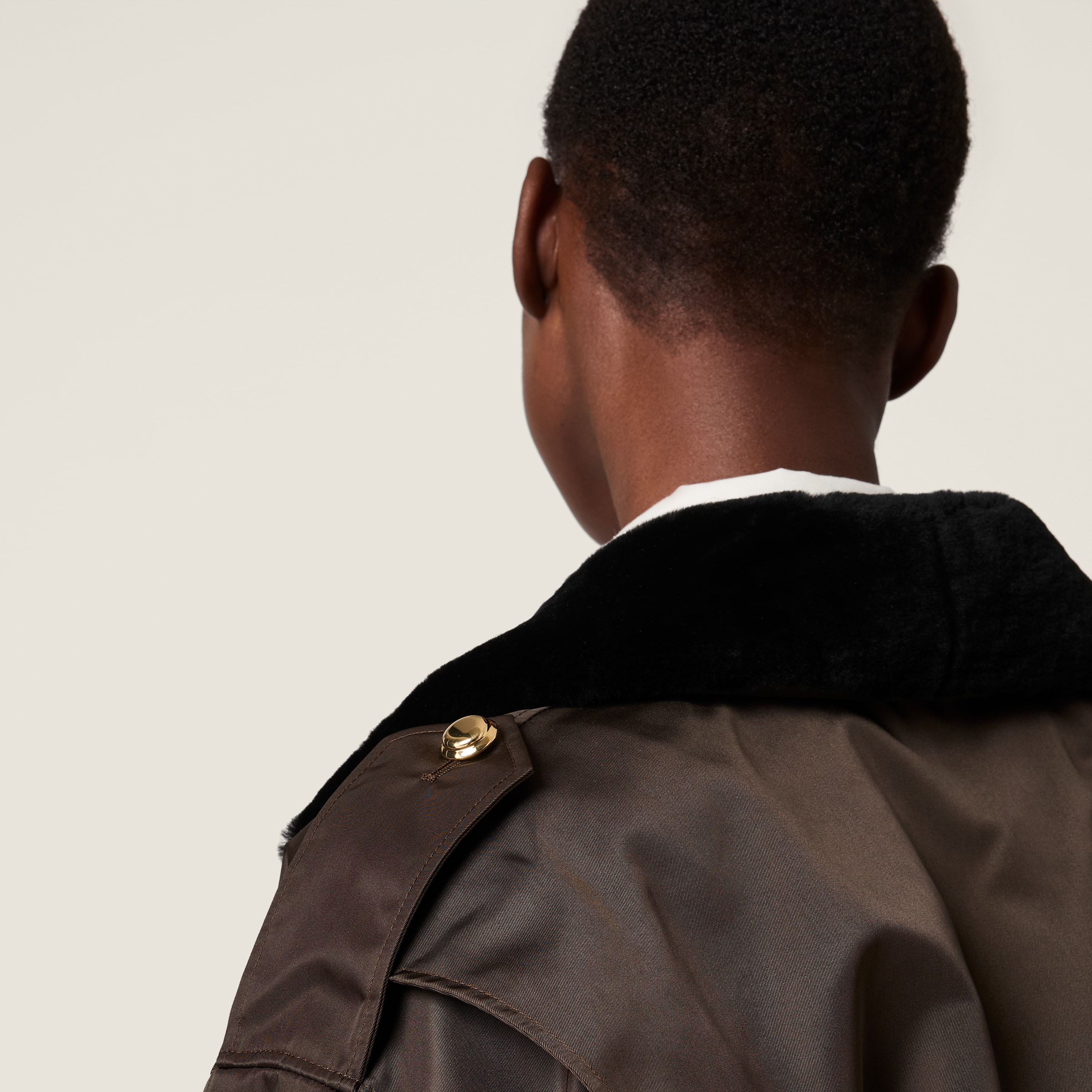 Technical gazar blouson jacket - thumbnail 5