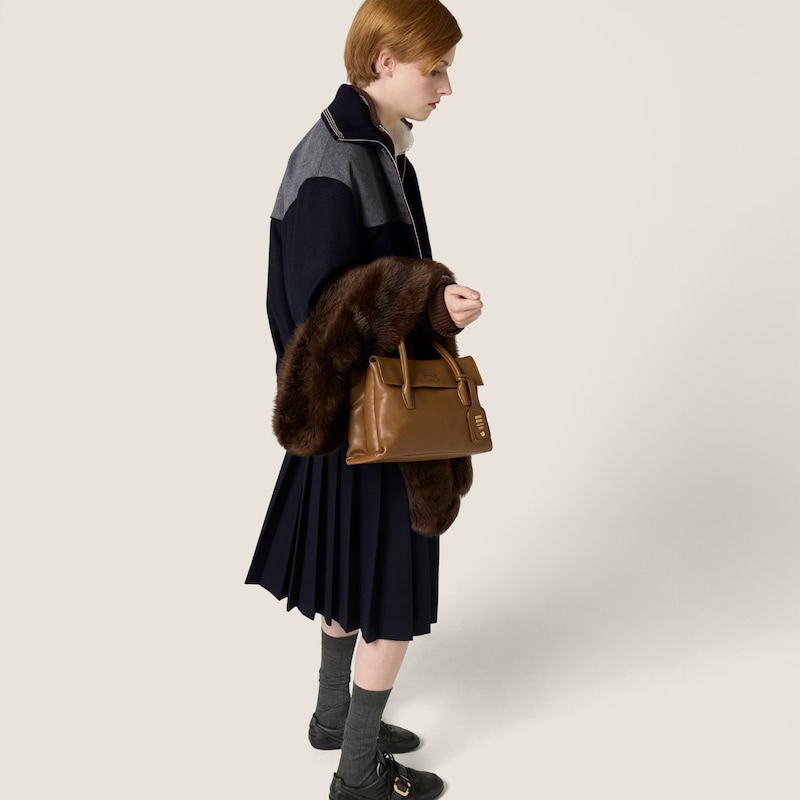 Velour blouson zipper jacket