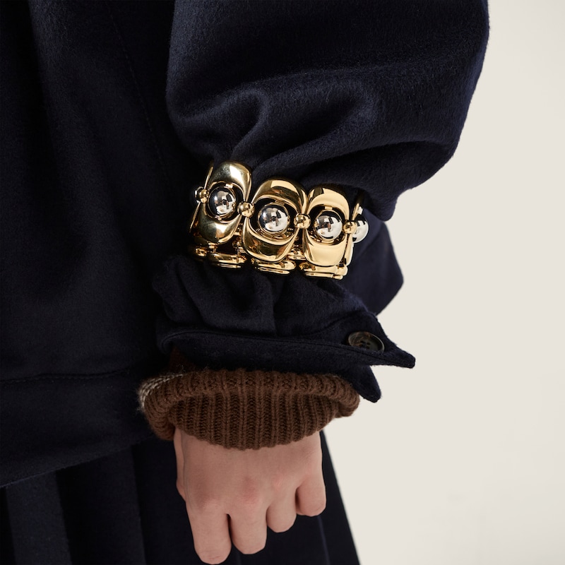 Velour blouson zipper jacket