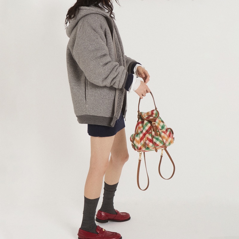 Fleece hoodie jacket