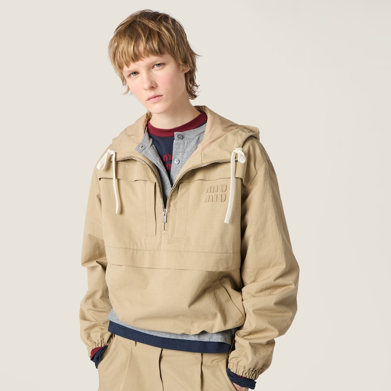 Ripstop blouson jacket