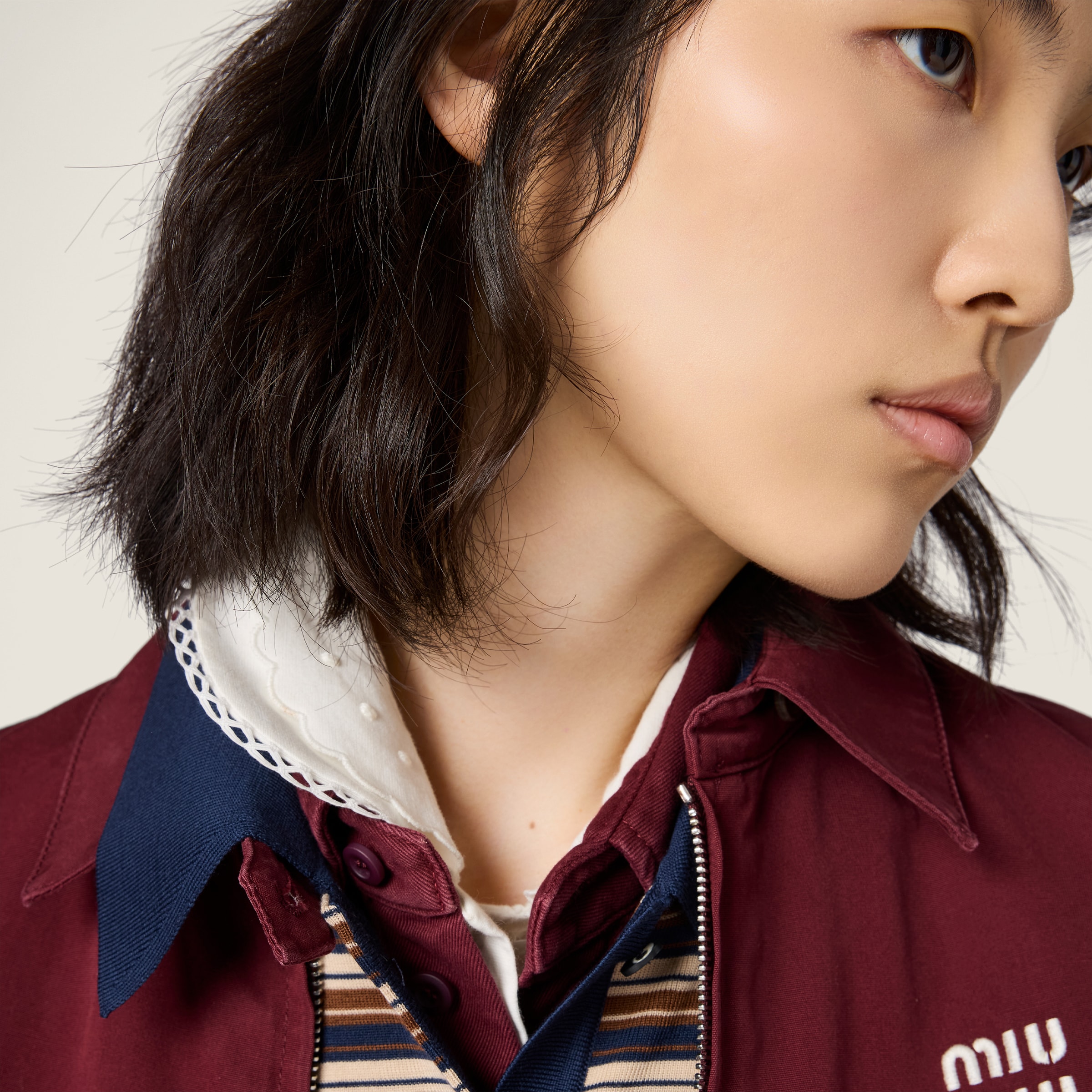 Washed poplin vest - thumbnail 5