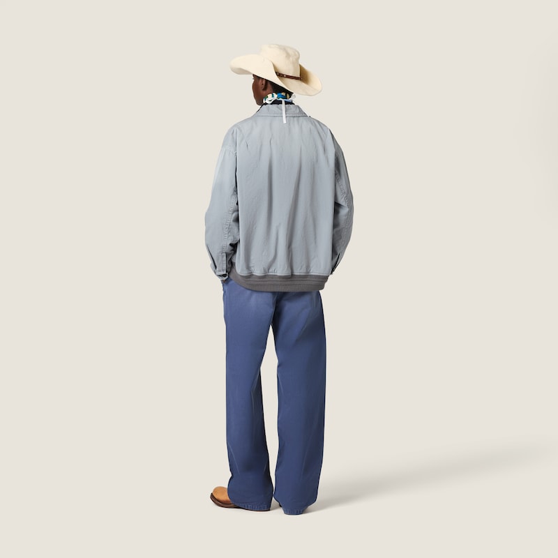 Old twill blouson jacket