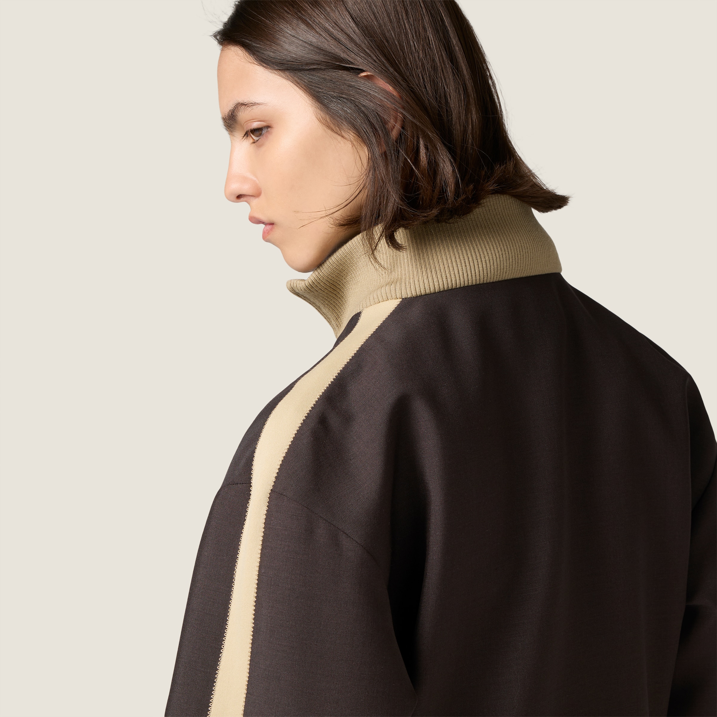 Kid mohair blouson jacket - thumbnail 5