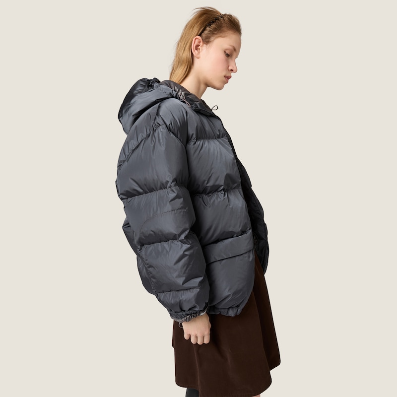 Technical fabric down jacket