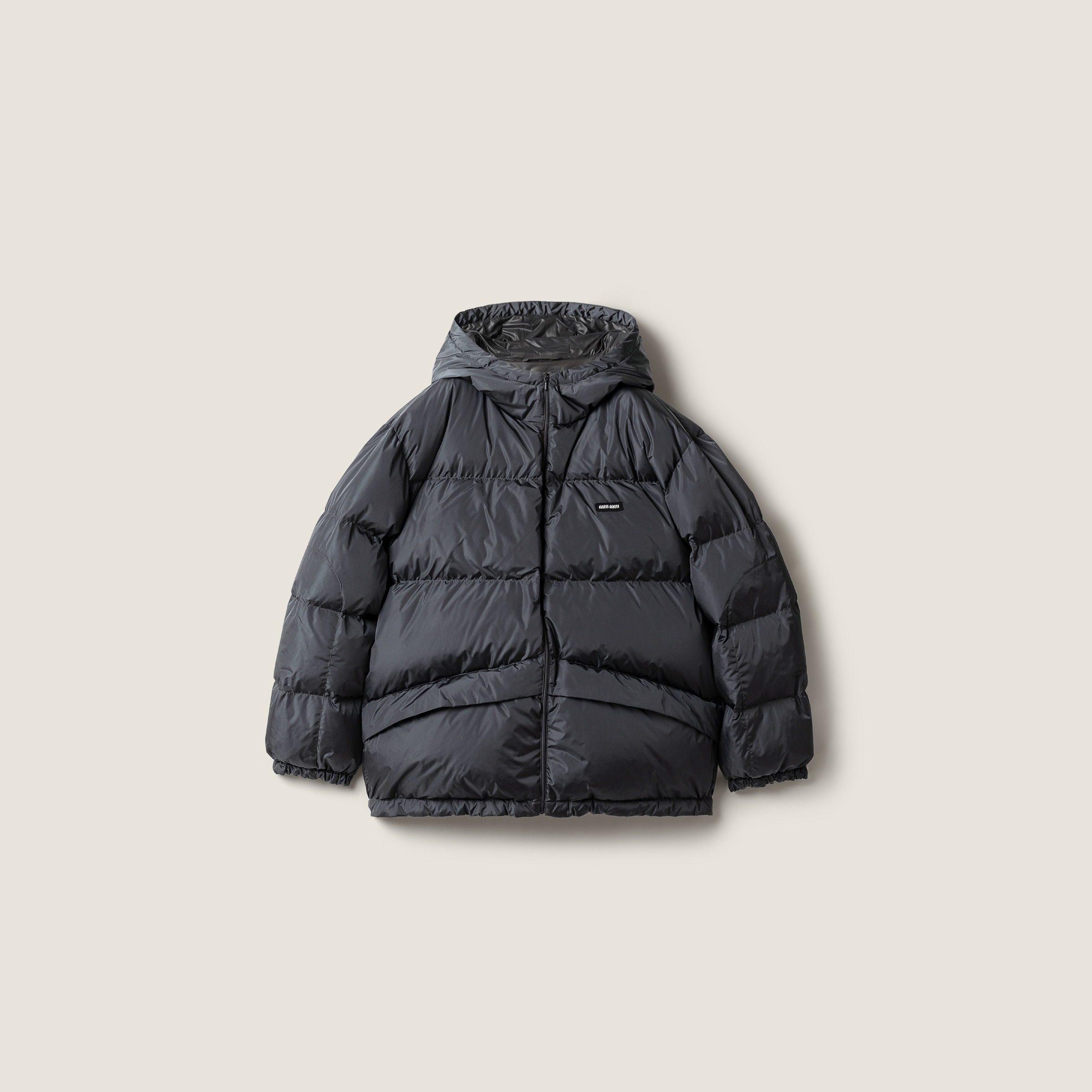 Technical fabric down jacket