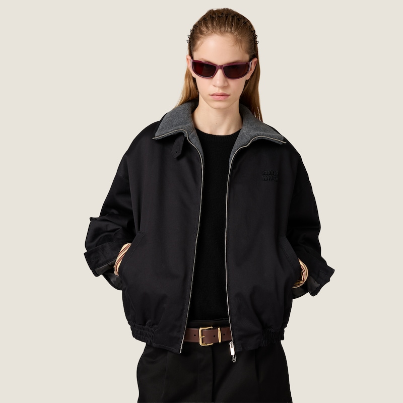 Chino blouson jacket