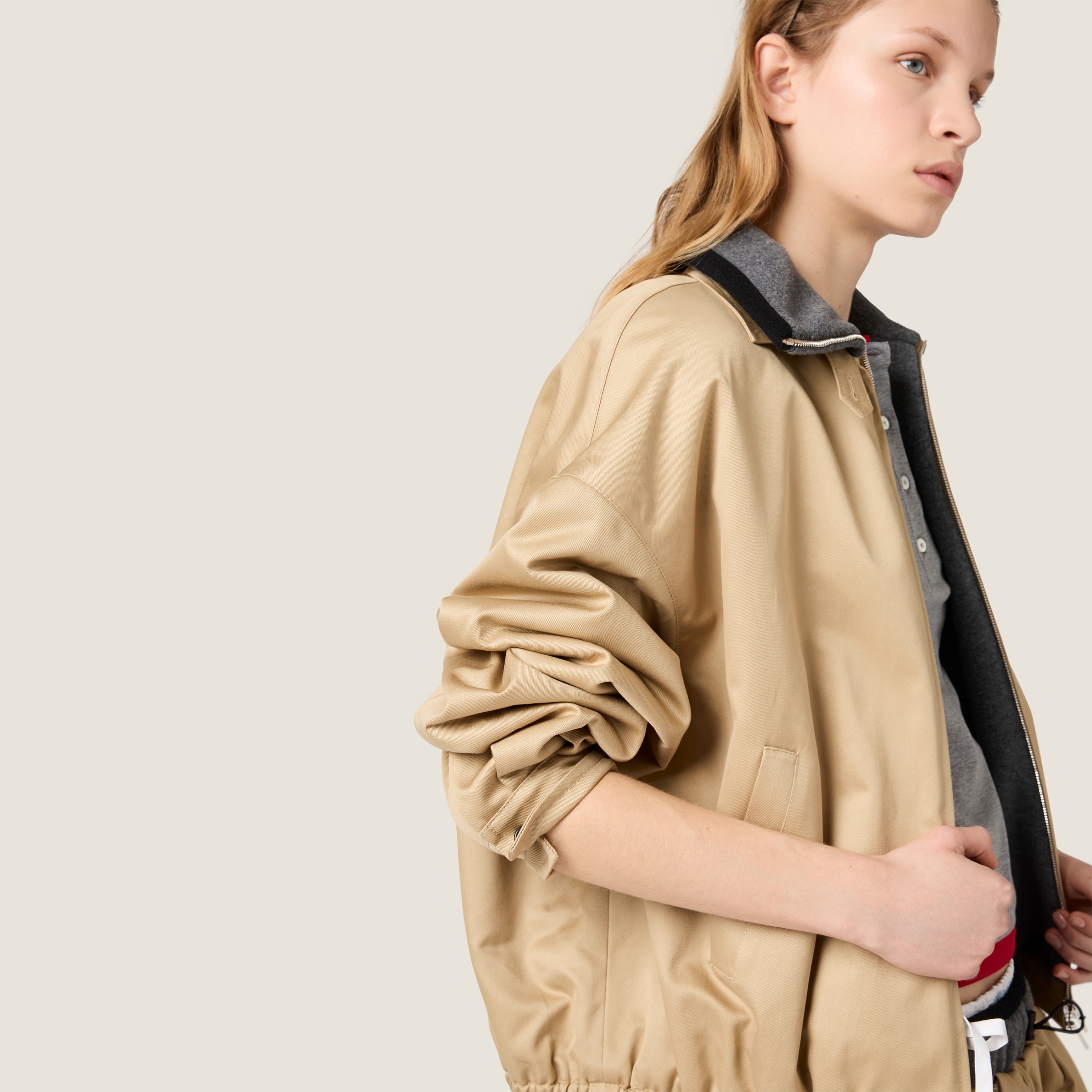 Chino blouson jacket - thumbnail 4