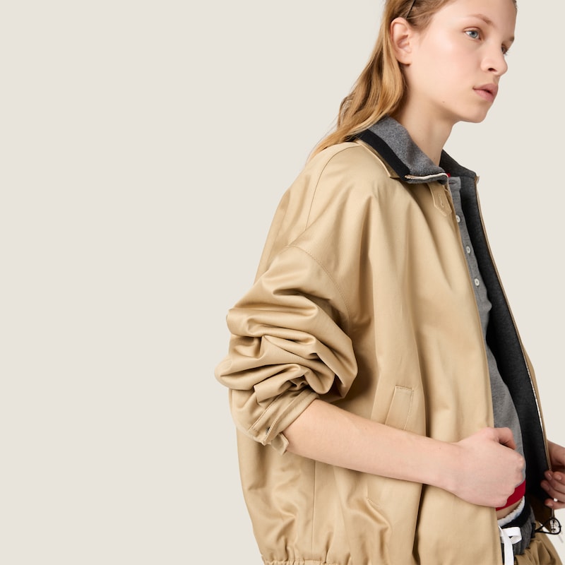 Chino blouson jacket