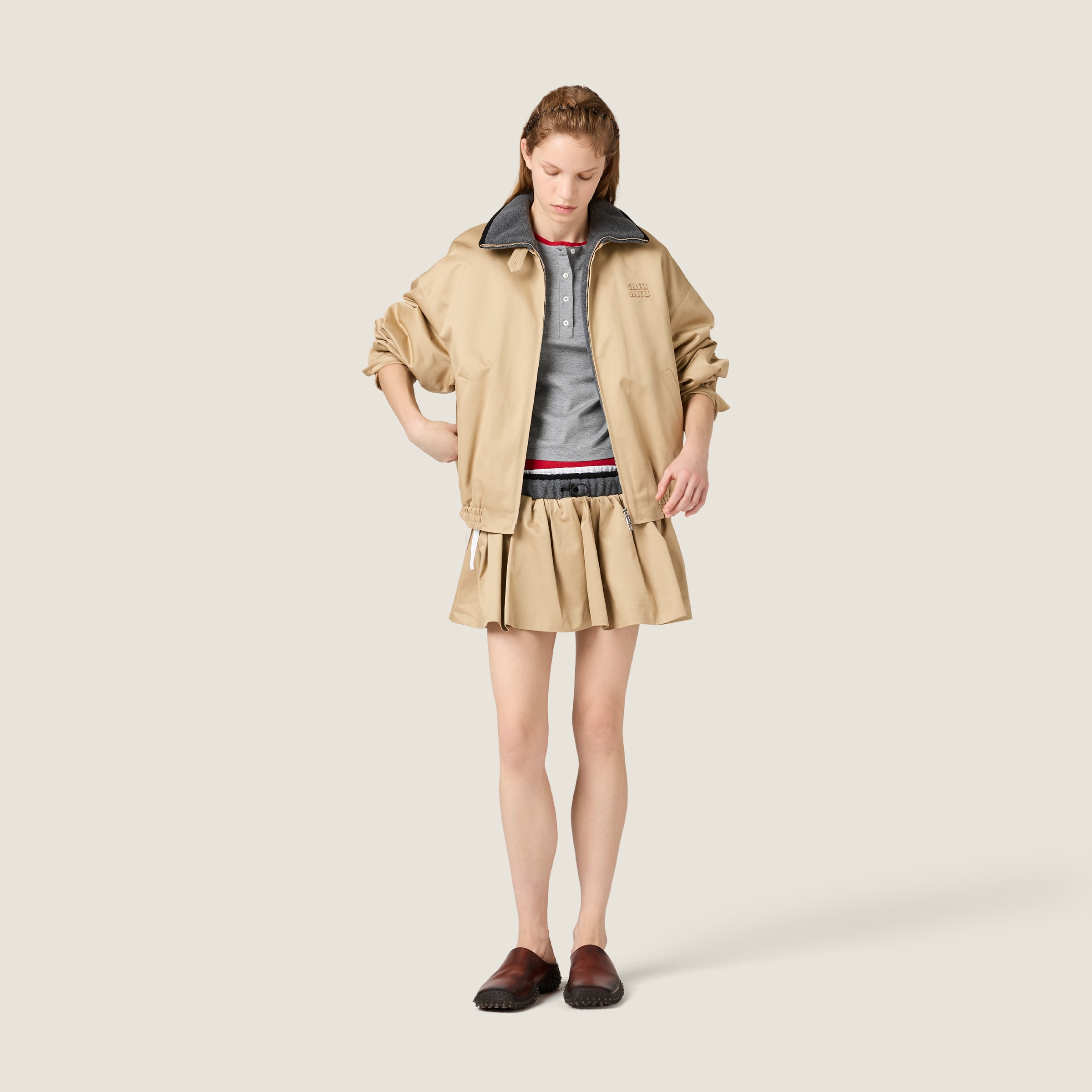 Chino blouson jacket - thumbnail 2