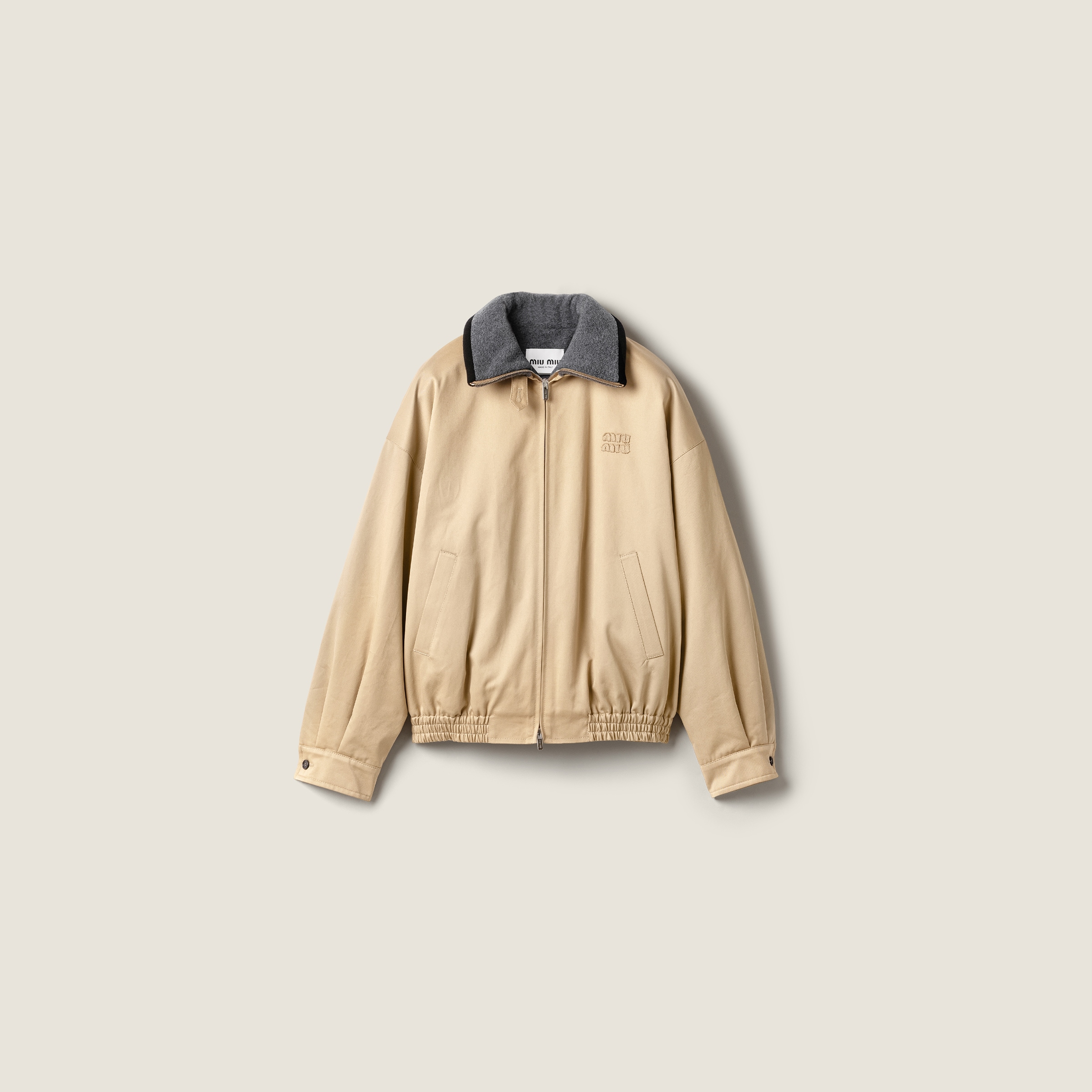 Cord Chino Blouson Jacket | Miu Miu - United States