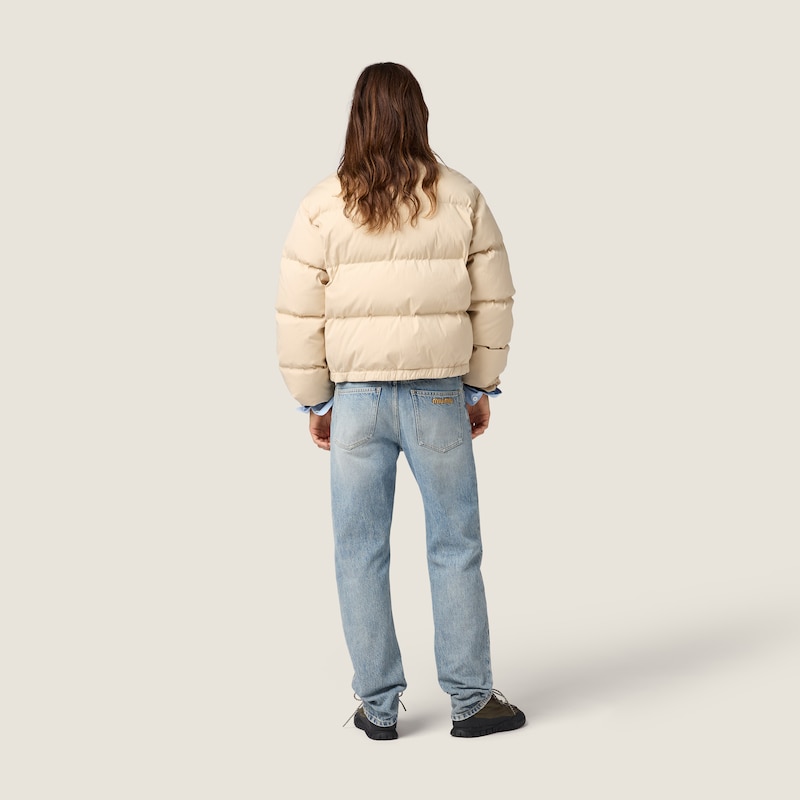 Poplin down jacket