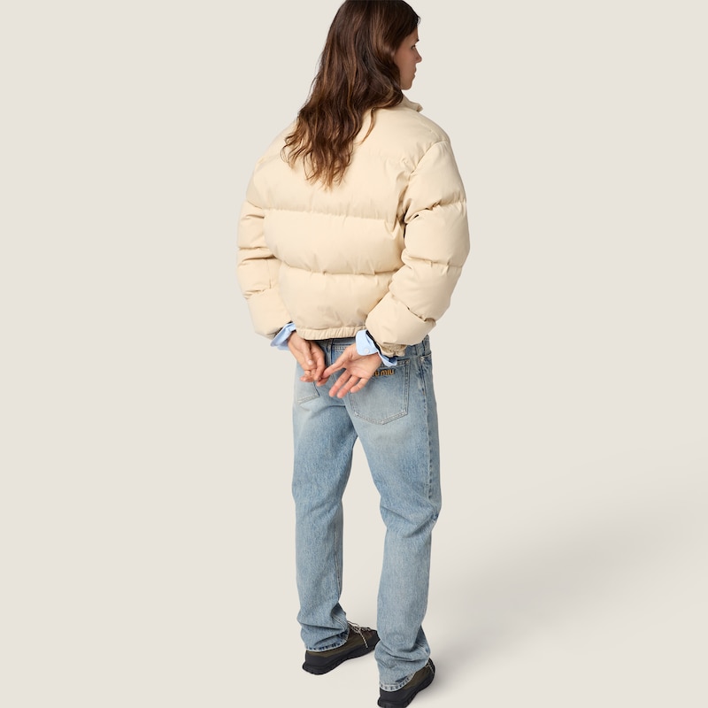 Poplin down jacket