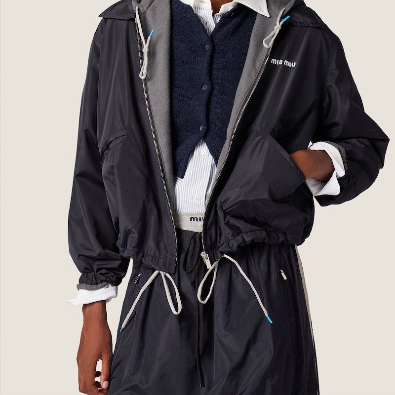Blouson in seta tec