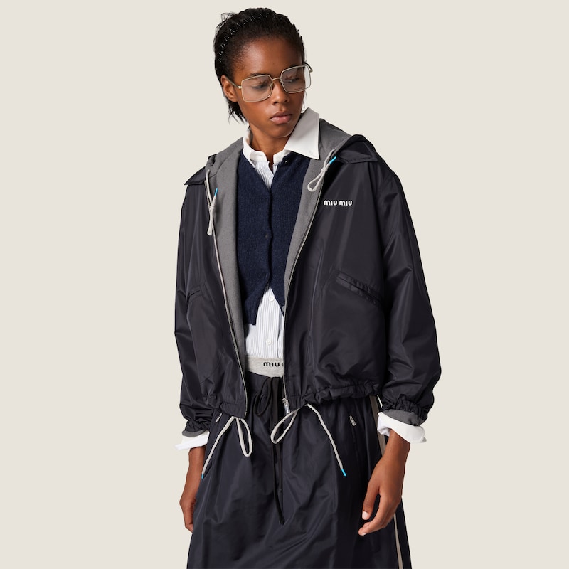 Blouson in seta tec