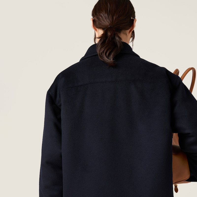 Piumino medio in velour