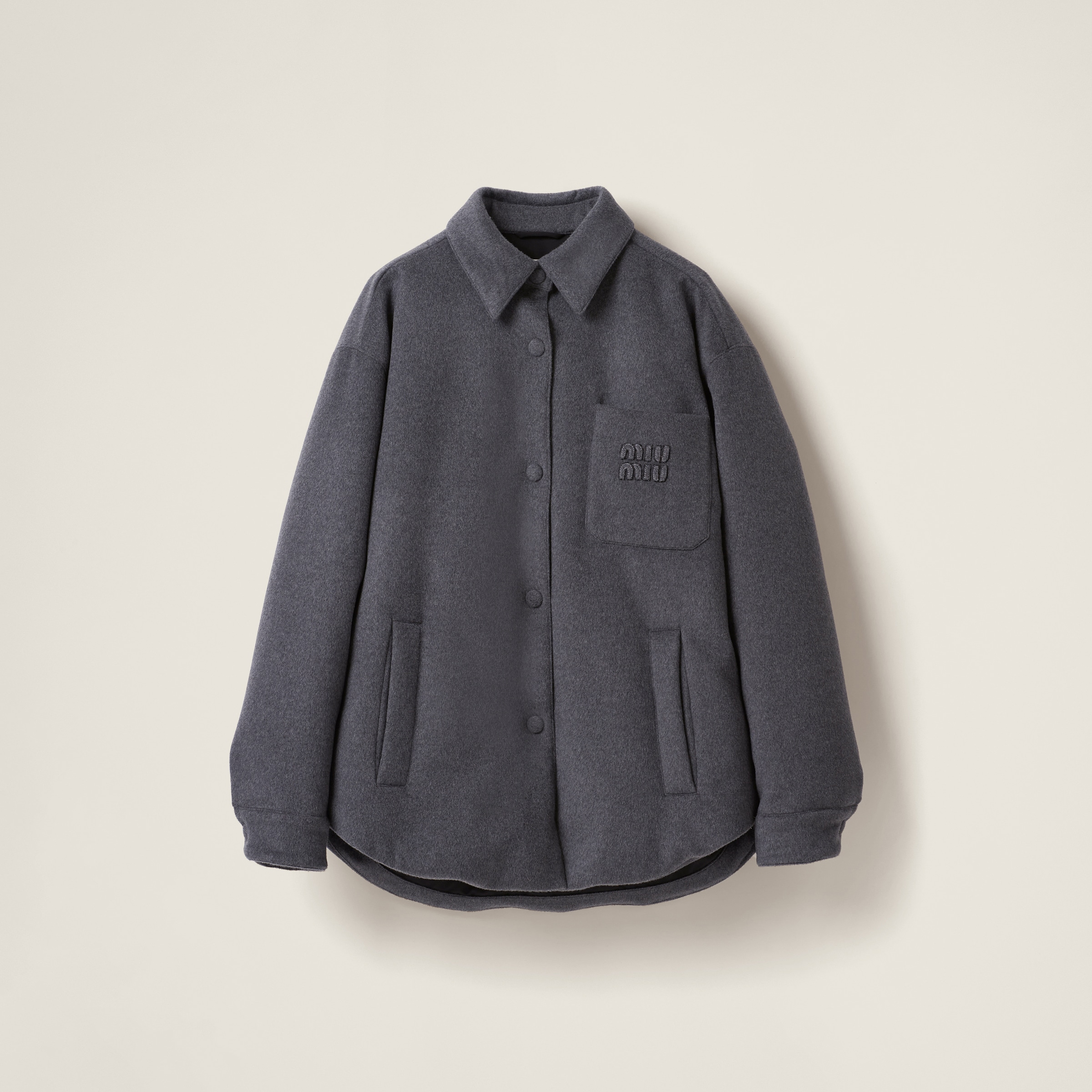 MIUMIU LEATHER DOWN JACKET STYLE 712 main image 1