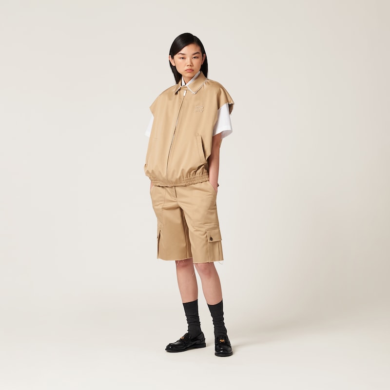 Chino blouson jacket