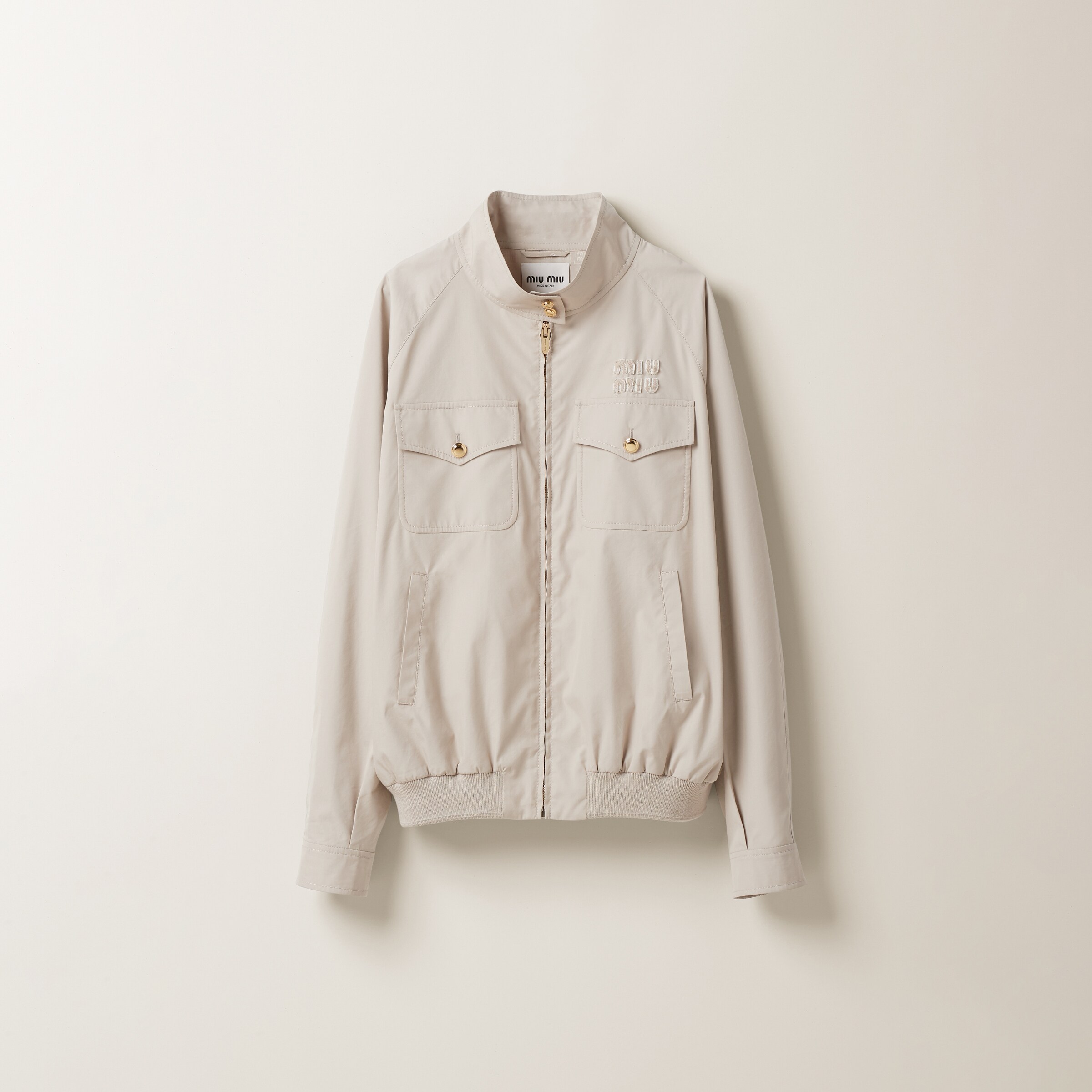 Cotton blouson clearance jacket