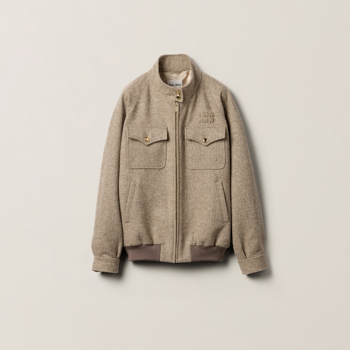 Miu Miu カジュアルジャケット カーキ 2138822N0025 cq5dam.web.hE7E3DA.700.700.jpg