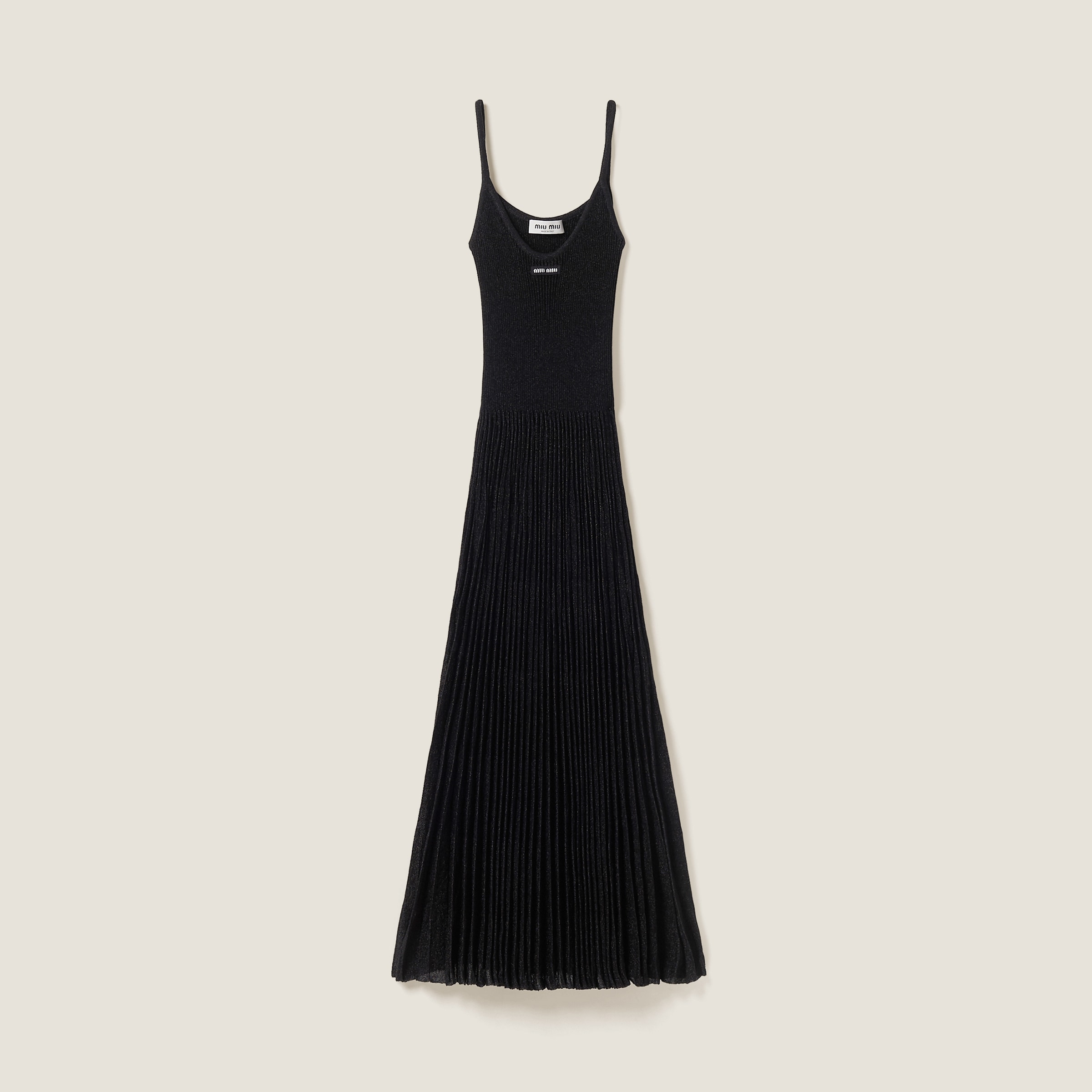Dress with logo