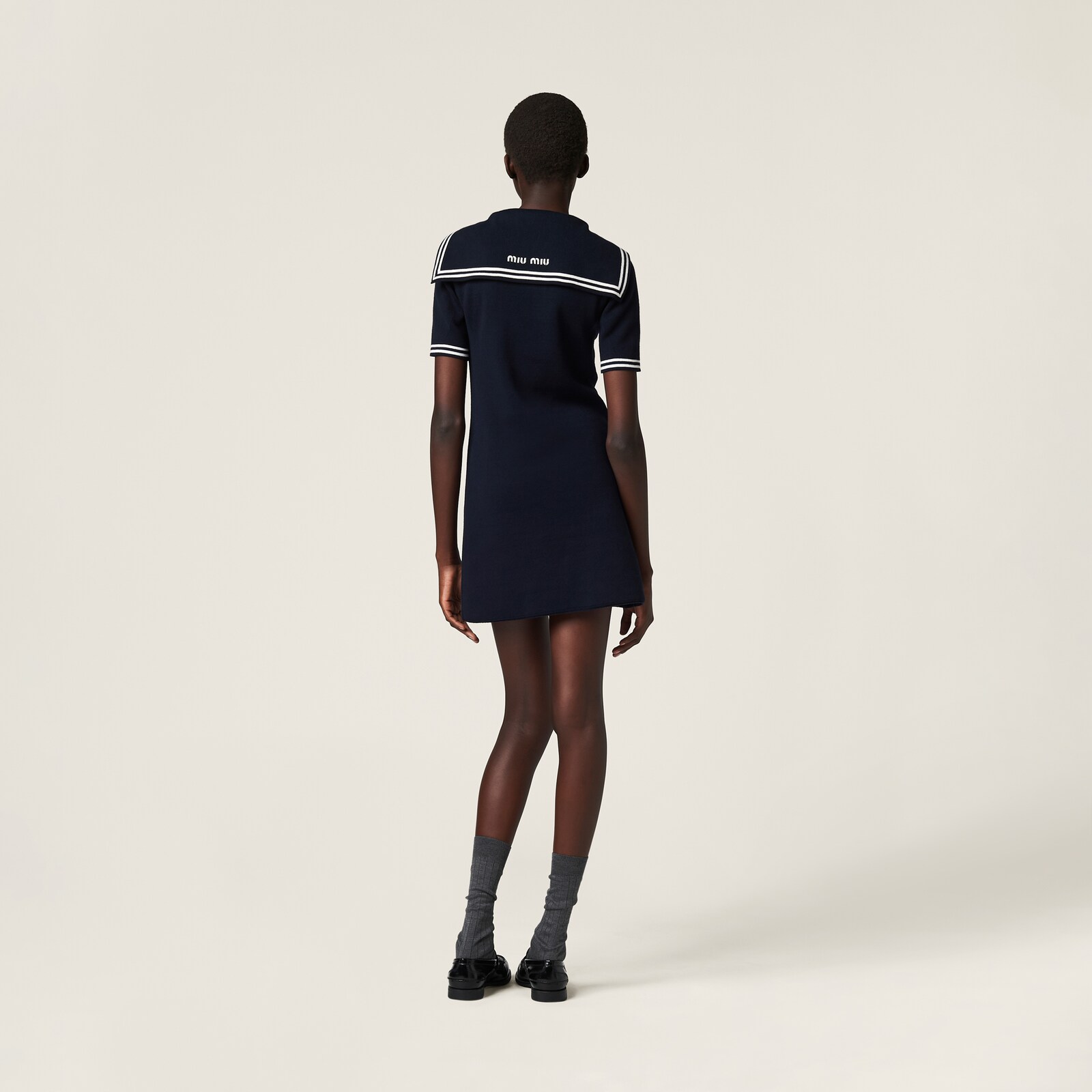 MIUMIU SHIRT & MINI SKIRT SET STYLE 186