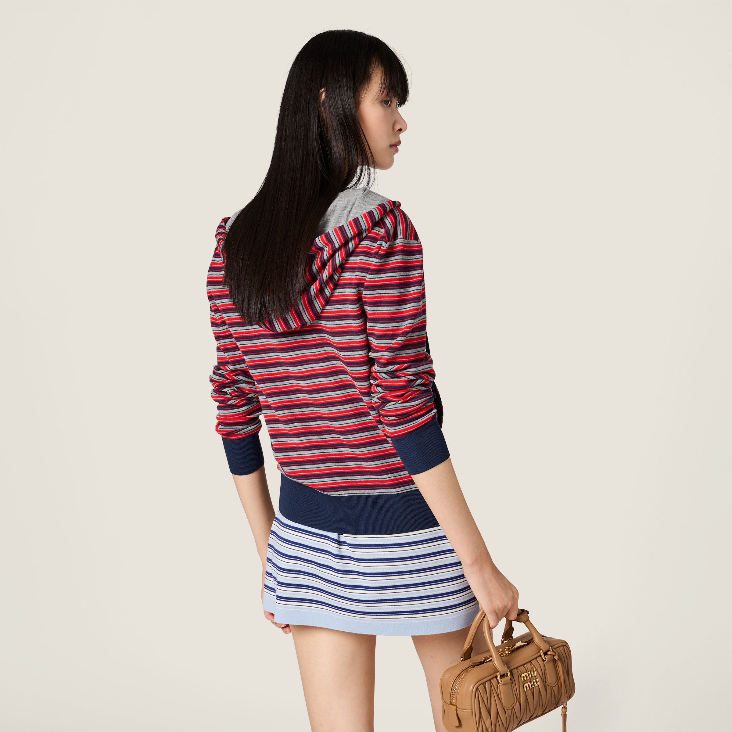 Wool hoodie jacket - thumbnail 3