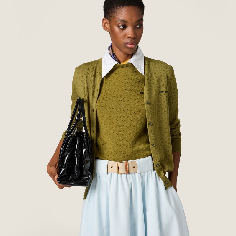 كارديغان من الكشمير والحرير