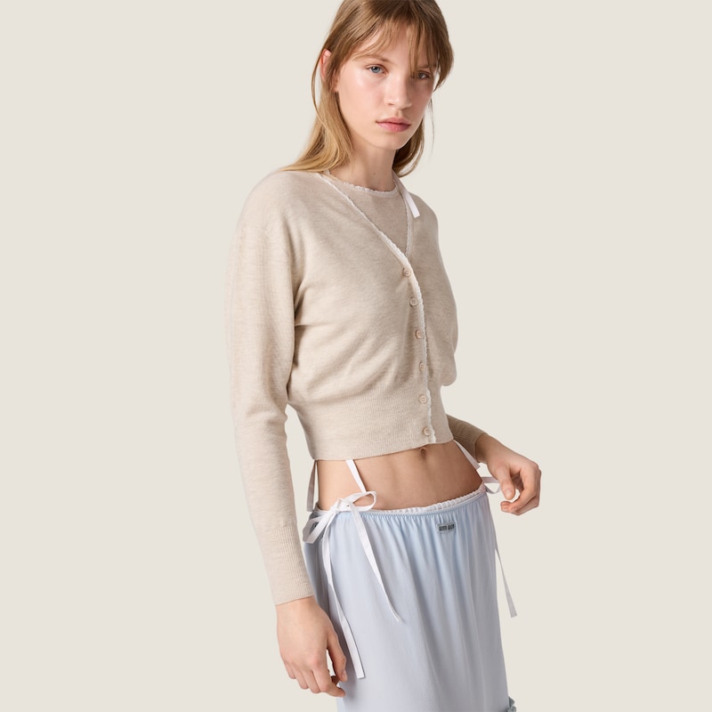 Cashmere cardigan