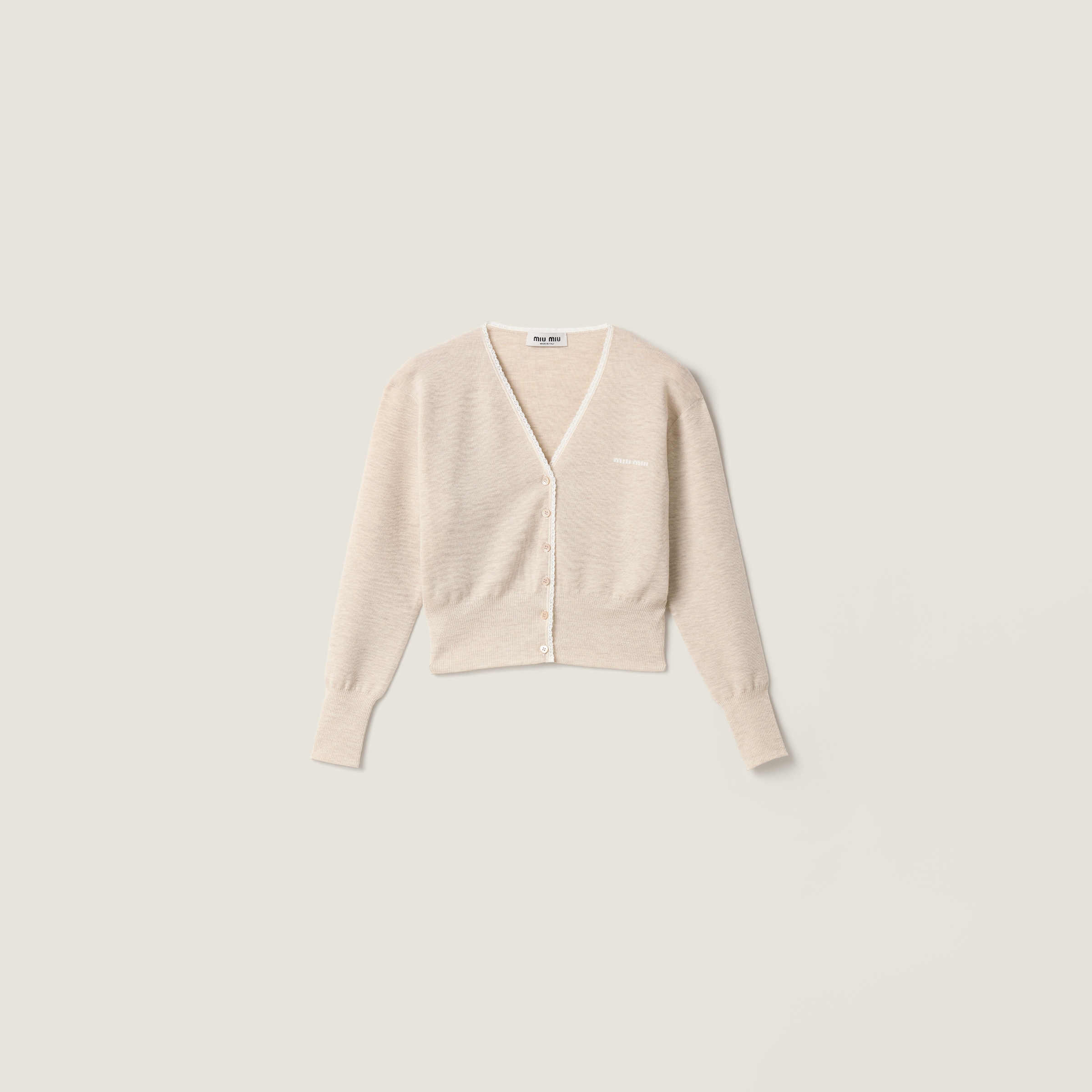 Cashmere cardigan from Miu Miu - $3,200