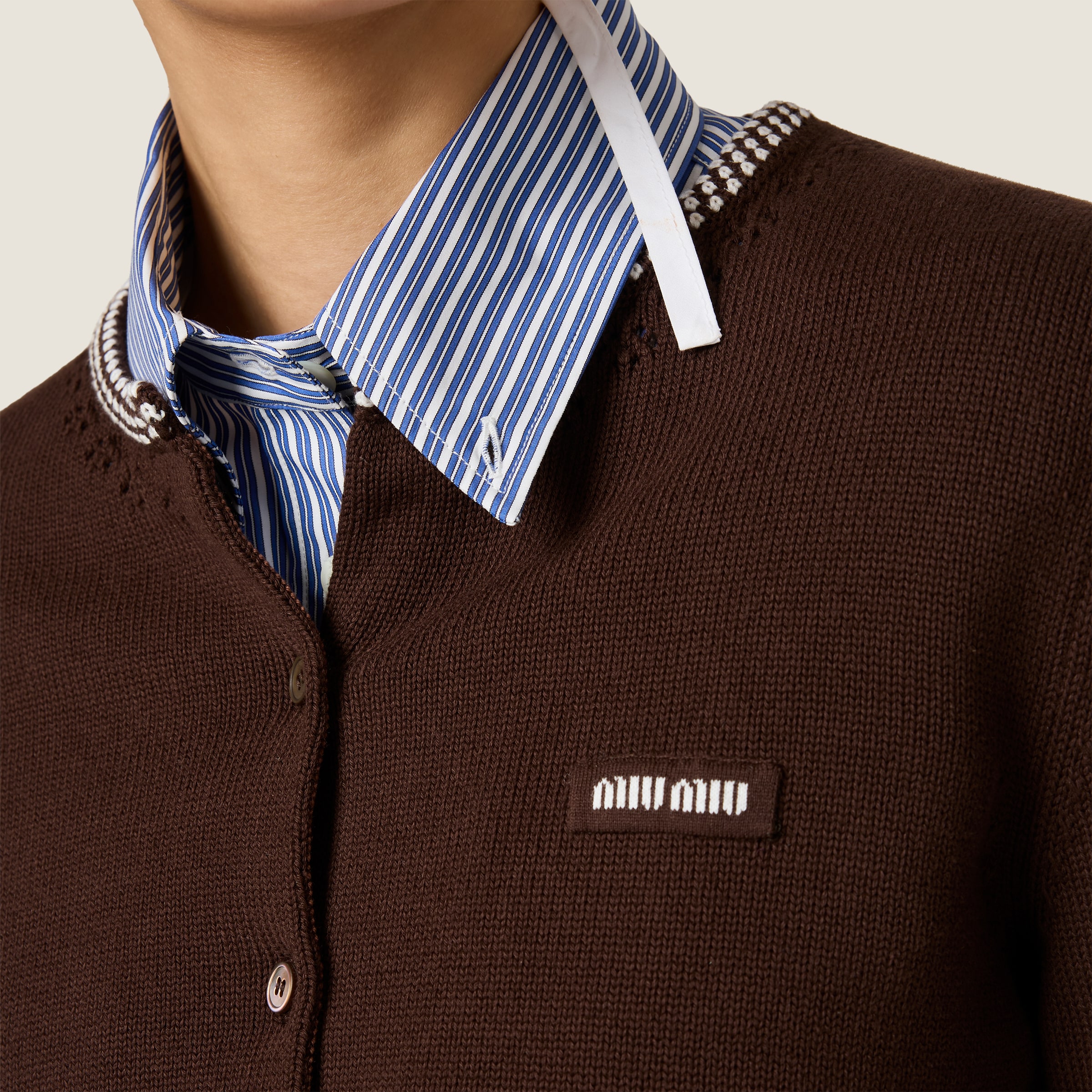 Cotton cardigan - thumbnail 4