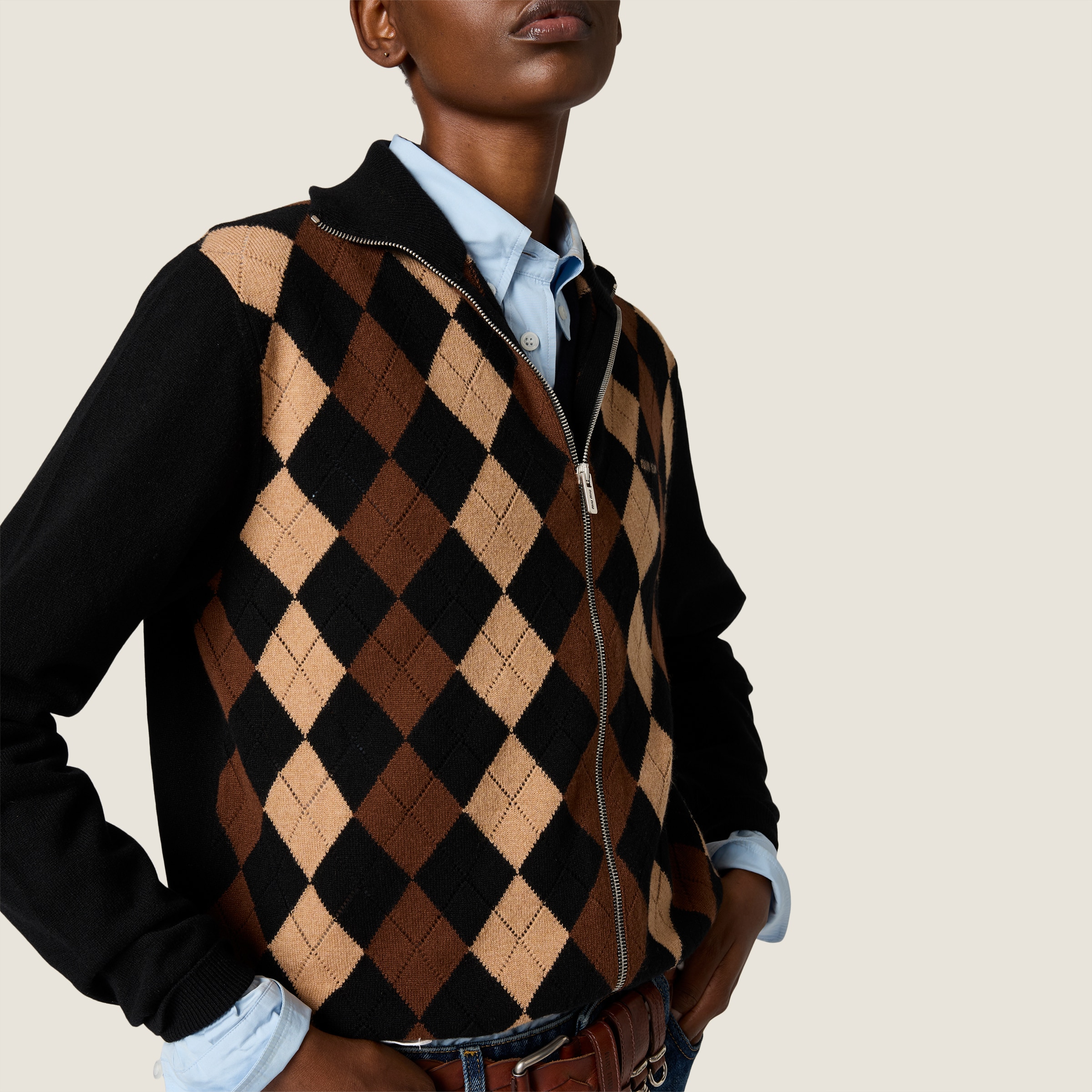 Cashmere cardigan - thumbnail 5